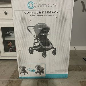 Contours Legacy Convertible Single-Double Convertible Toddler and Baby Stroller